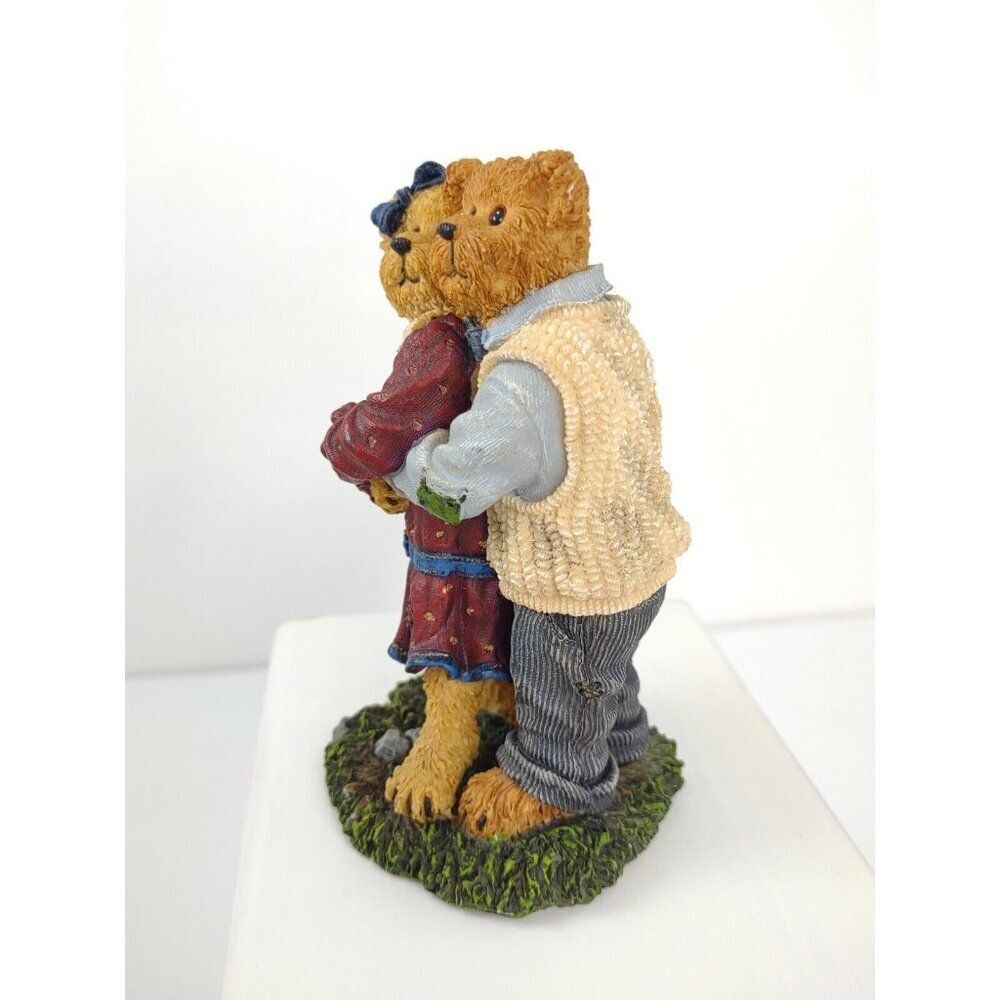 VTG Boyds Bear Bearstone Amy & Mark The Perfect Match Figurine 2277926 - Picture 5 of 10
